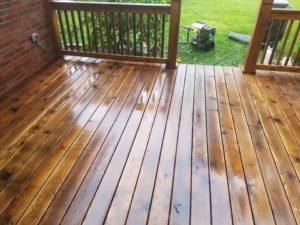 deck staining St Louis